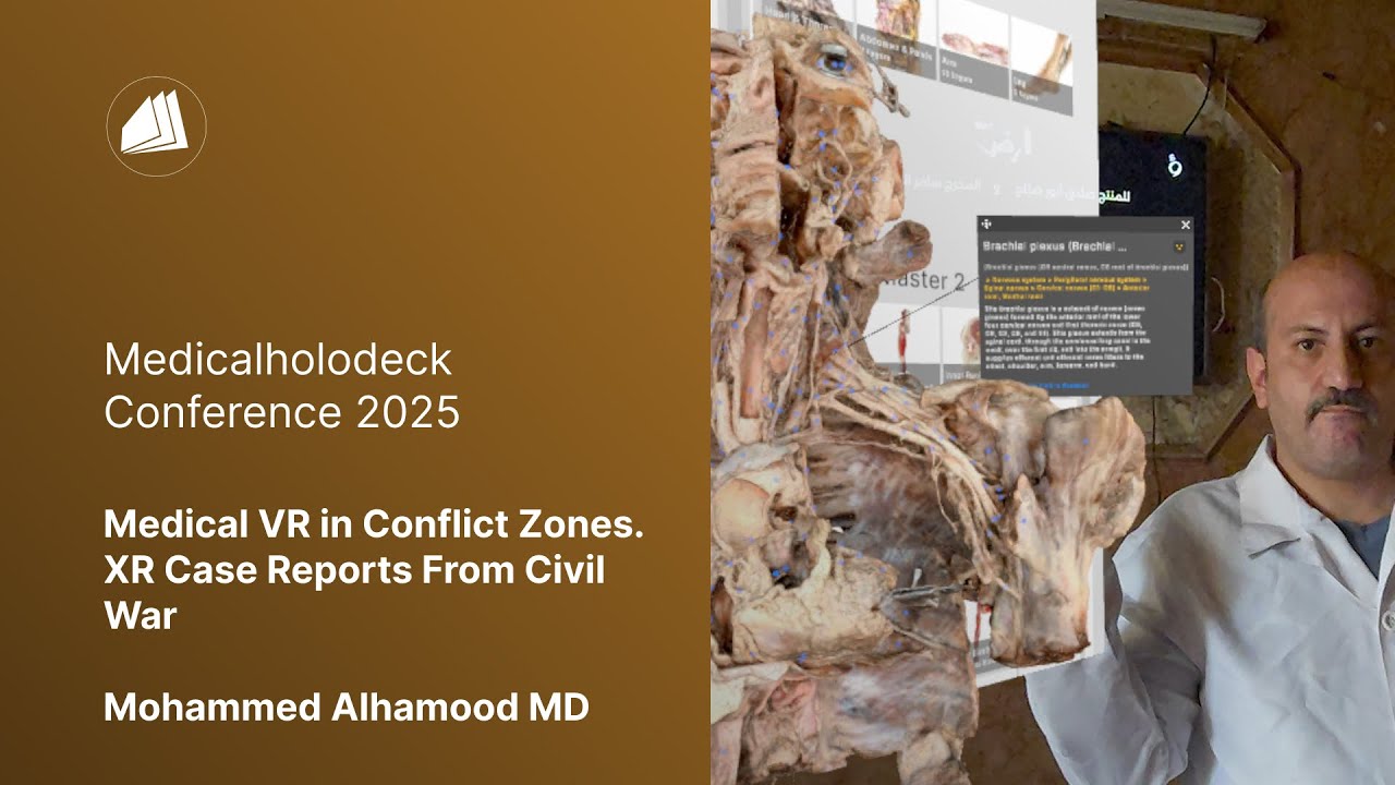 Medical VR in conflict zones. XR case reports from Syrian civil war